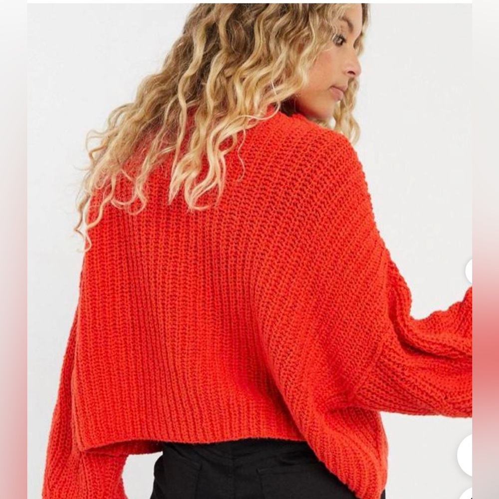 Free People Seasons Change Sweater in Bengal Rose - Picture 3 of 11